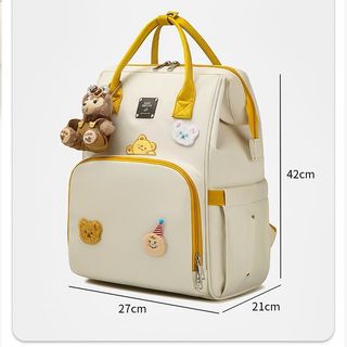 Novo estilo ins bolsa de mamãe multifuncional mochila leve de grande capacidade passeio com bebê à prova d'água mãe bebê