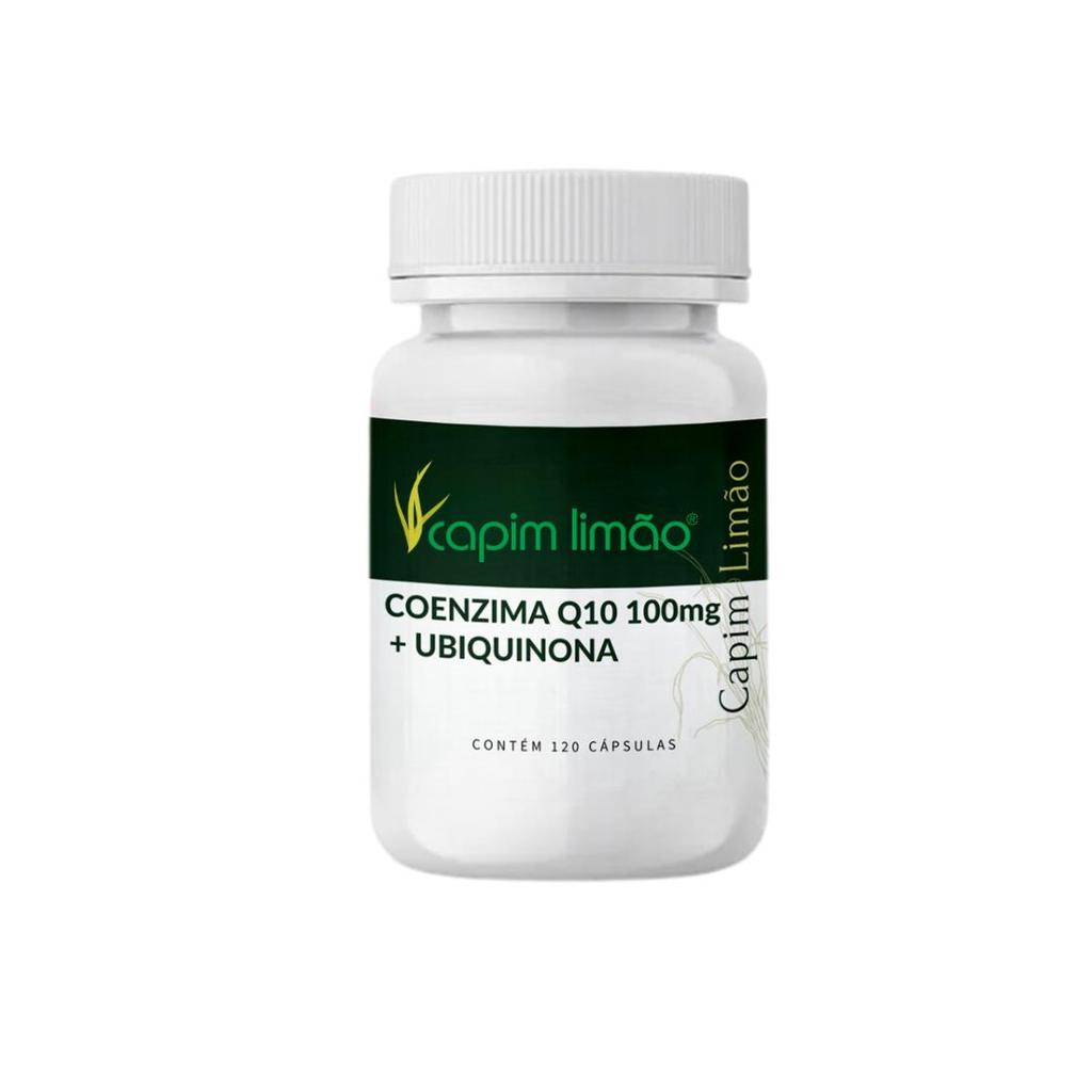 Coenzima Q10 100mg Ubiquinona 120caps
