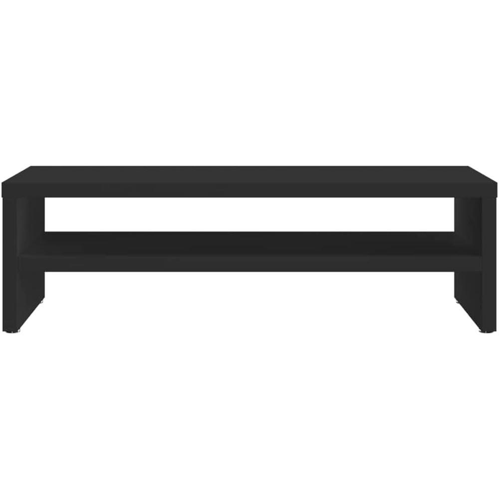 Suporte Base de Mesa para Monitor TV Notebook com Prateleira Multivisão Step Pr Preto