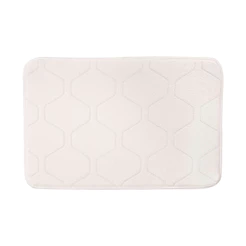 Tapete Touch Cor Branco 40x60cm - Edantex