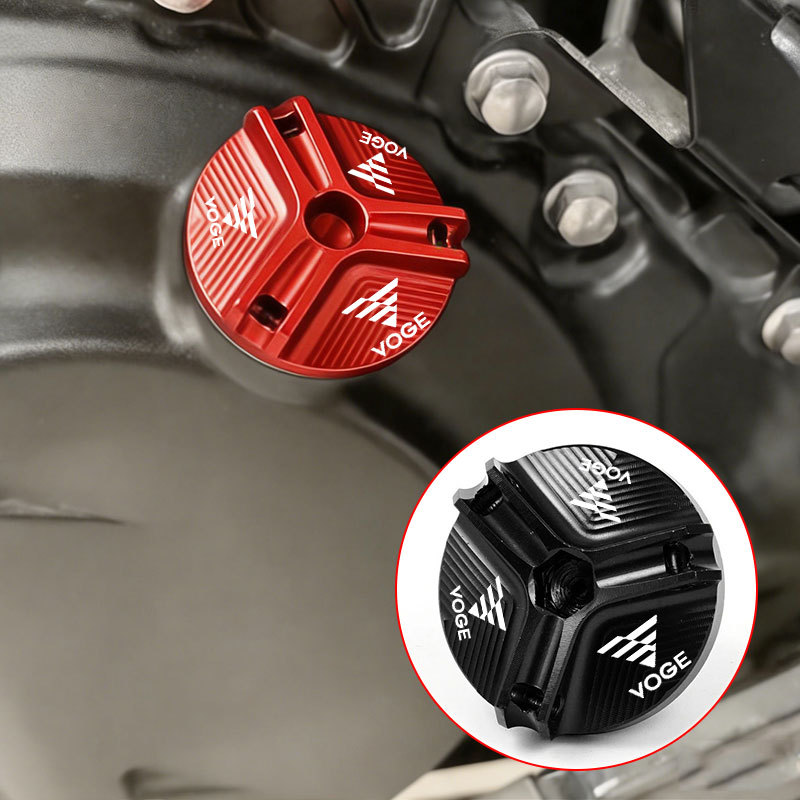 Para VOGE 200AC 300AC 300R 300RR 500R 500DS 650DS 500R 600DS Acessórios Da Motocicleta CNC Motor Óleo Plug Capa