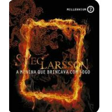 Livro A Menina Que Brincava Com Fogo Millennium 2 de Stieg Larsson, traduzido por Dorothée de Bruchard 8019503