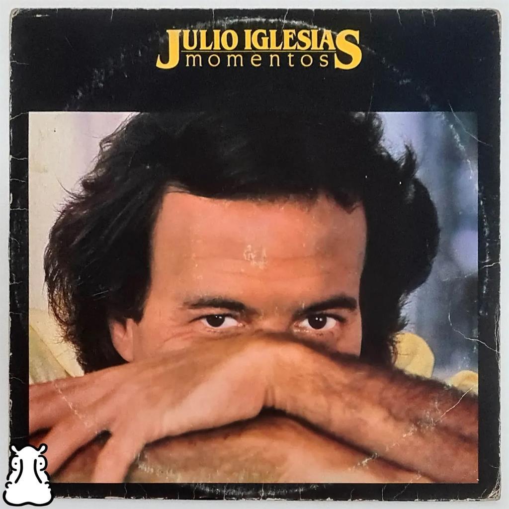 LP DISCO VINIL JULIO IGLESIAS MOMENTOS- USADO autor JULIO IGLESIAS