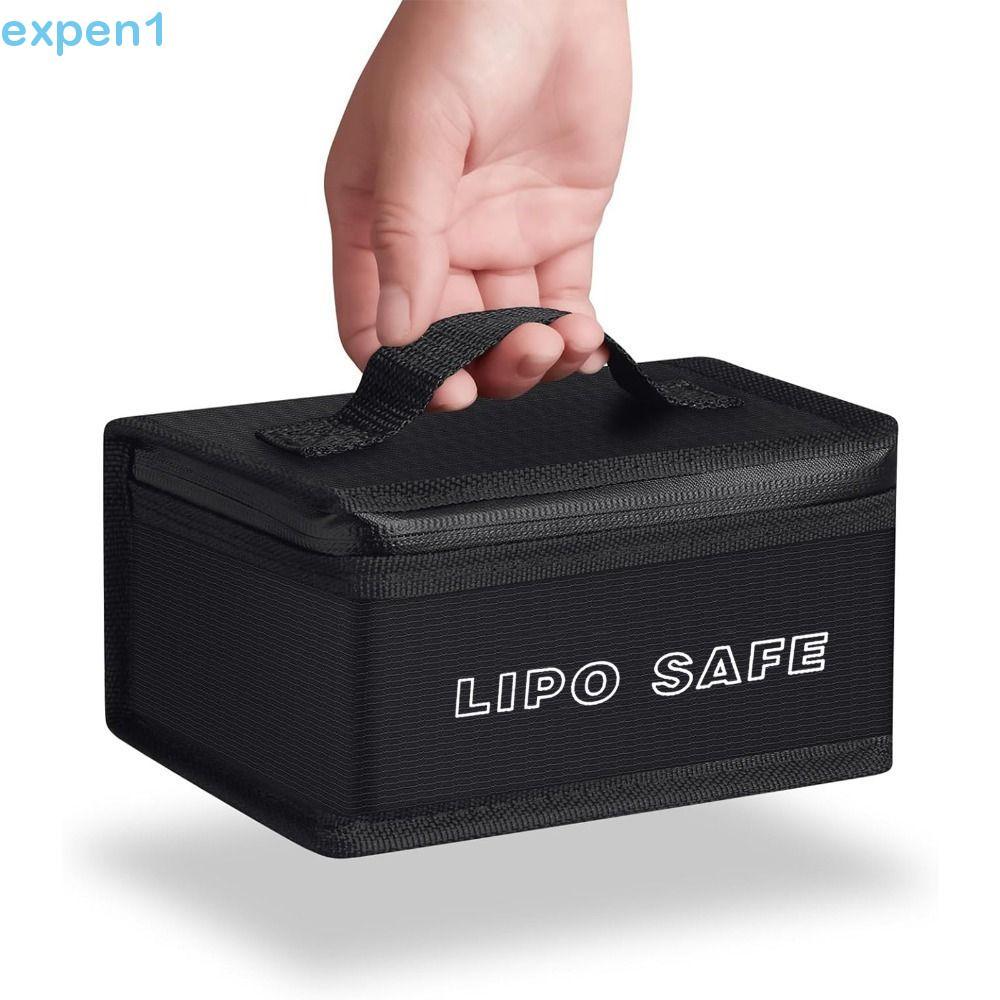 Bolsa À Prova De Fogo De Bateria EXPEN , De Segurança Portátil Lipo Com Alça Superior Proteção Segura Para D'água