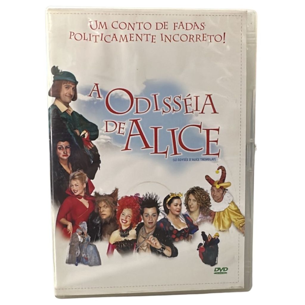 Dvd - A odisséia de Alice - usado