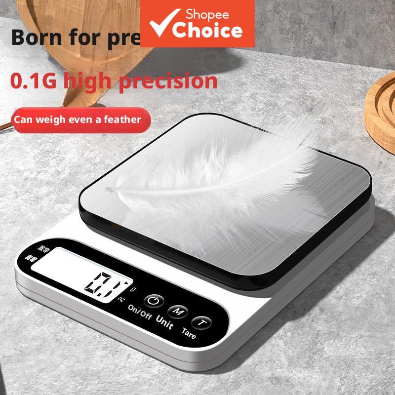 Mini Balança Digital De Bolso 5kg De Grama De Alta Precisão Para Joias Cozinha Café