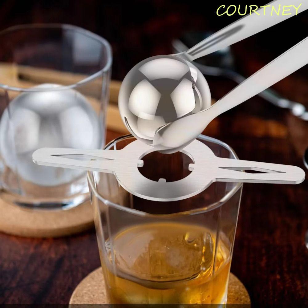 COURTNEY Espresso Chiller Com Rack , Conjunto De Bola De Resfriamento De Café Expresso De Aço Inoxidável Sem Diluição ,