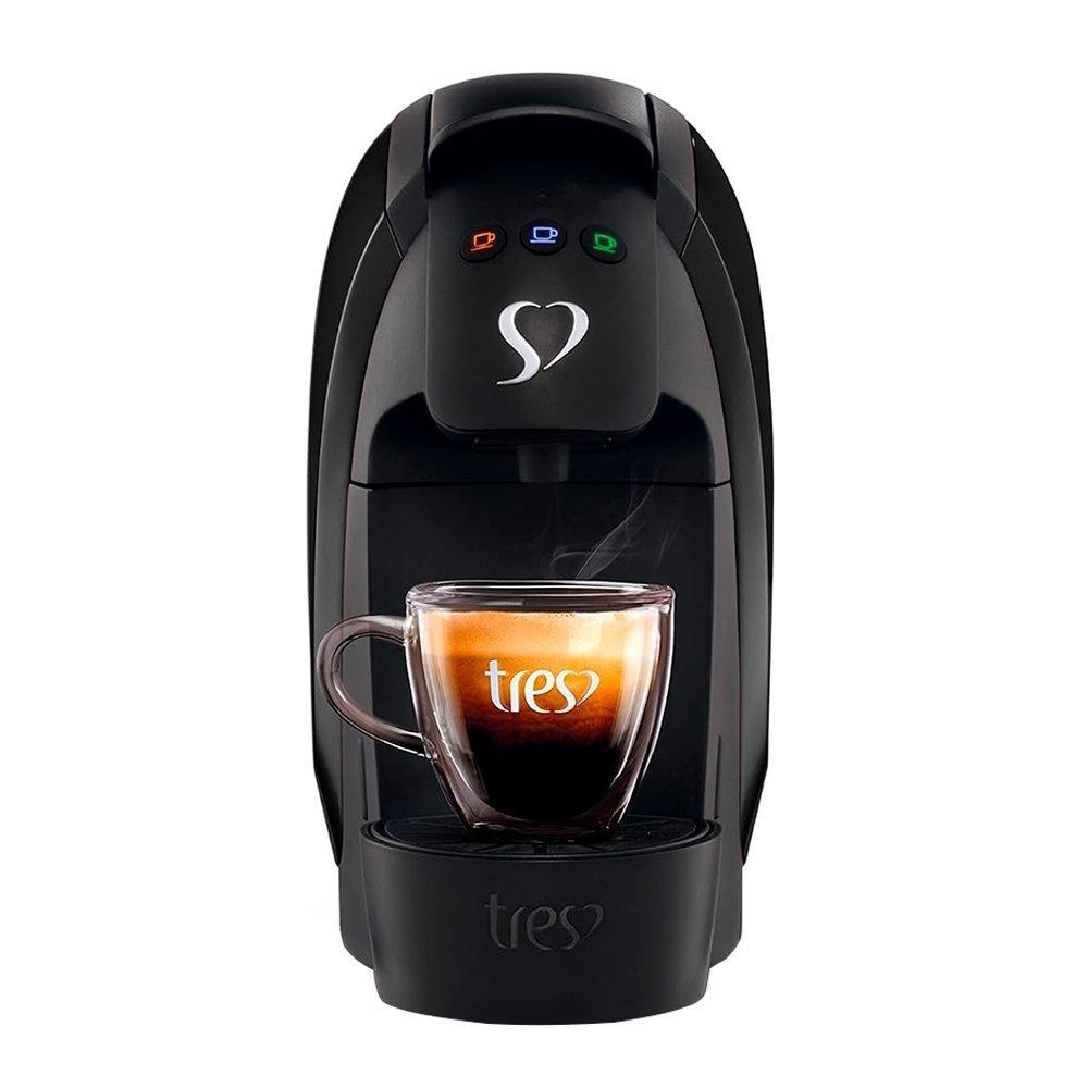 Cafeteira Expresso Tres Corações Luna Preto