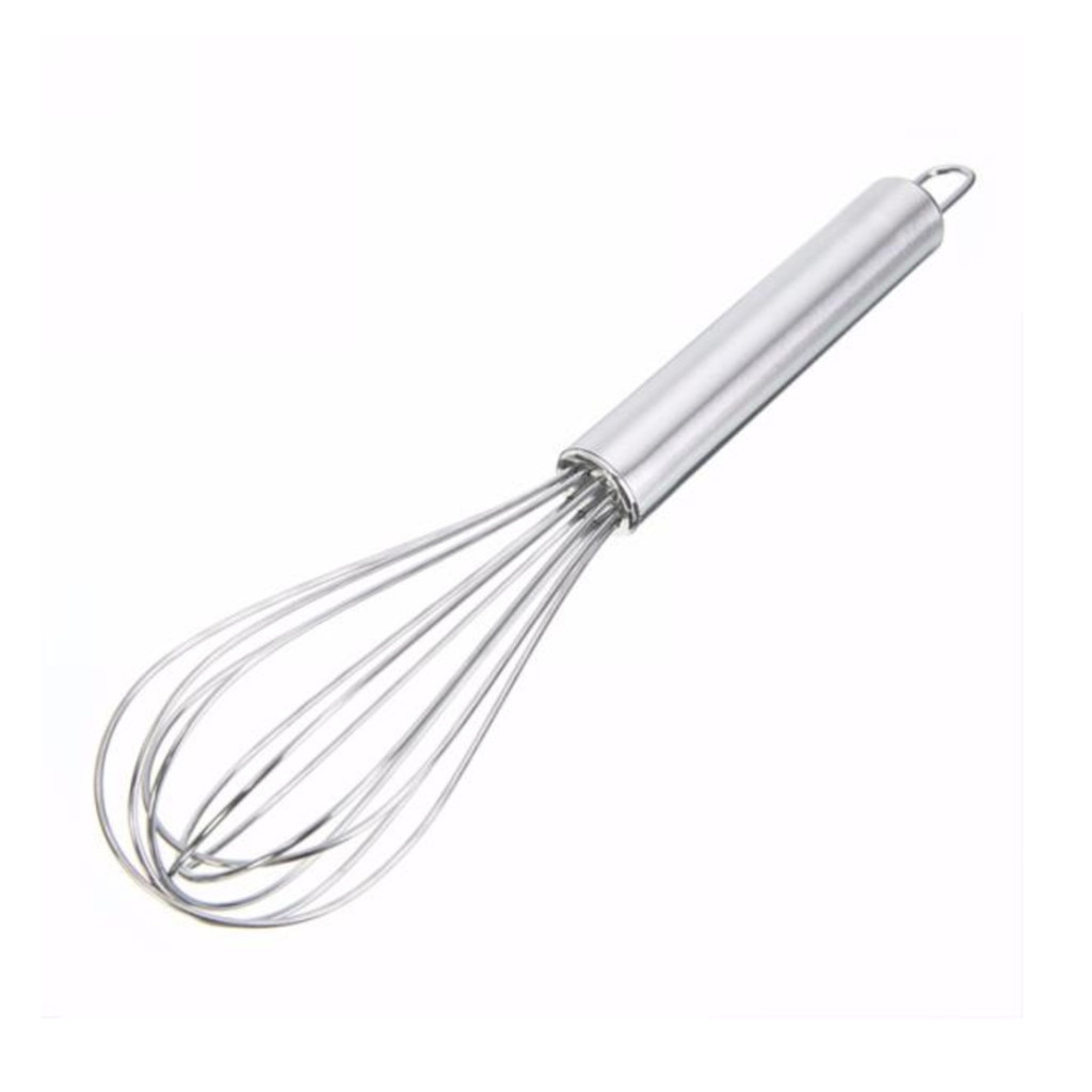 Batedor Culinário Gold 30cm Inox Para Massas Leves E Ovos