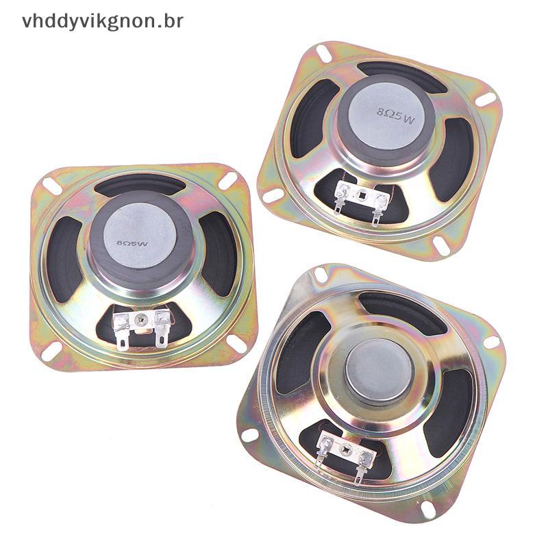 vhddyvikgnon Arcade Alto-Falante 4 Polegada 8 Ohm 5W Com Grade De Para Máquina De Jogo Garra Amplificador Kit BR