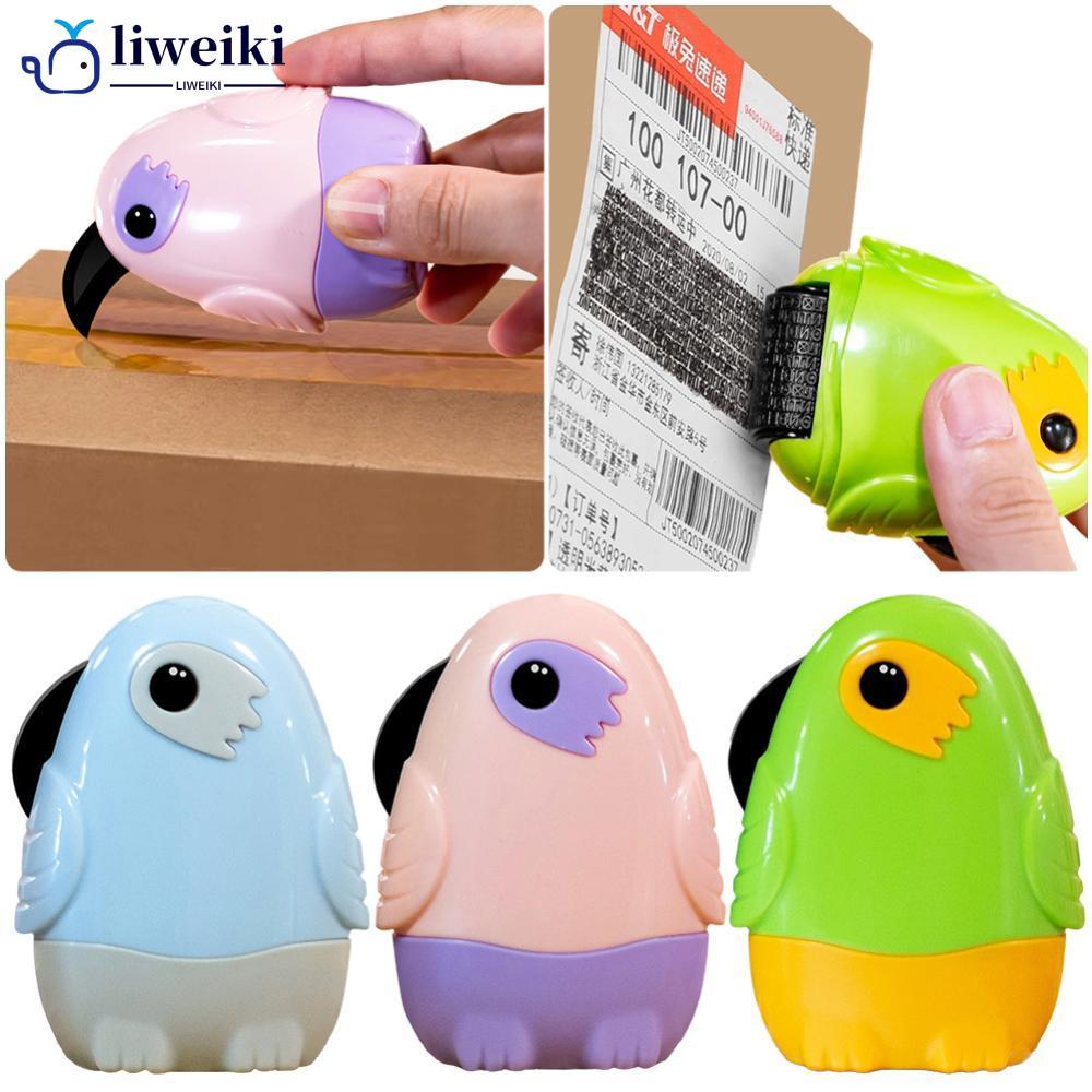 LIWEIKI Bonito Portátil Proteção Contra Roubo De Identidade Rolo Confidencial Selo Marca Endereço Anti-Privacidade De Se