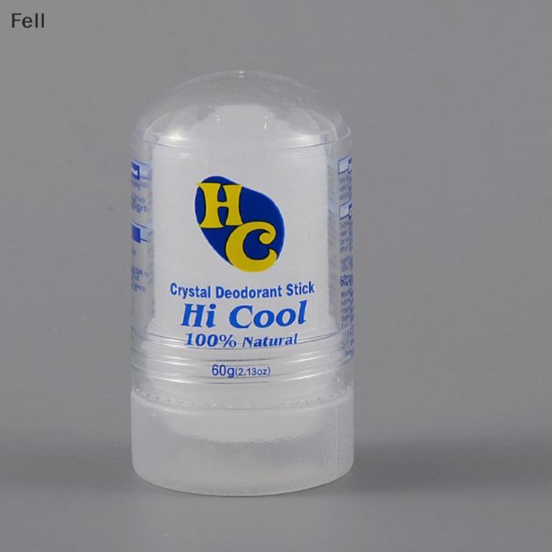[Fel] 60g Desodorante De Strass Natural Alum Sti Removedor De Odor Corporal Antitranspirante Venda Quente