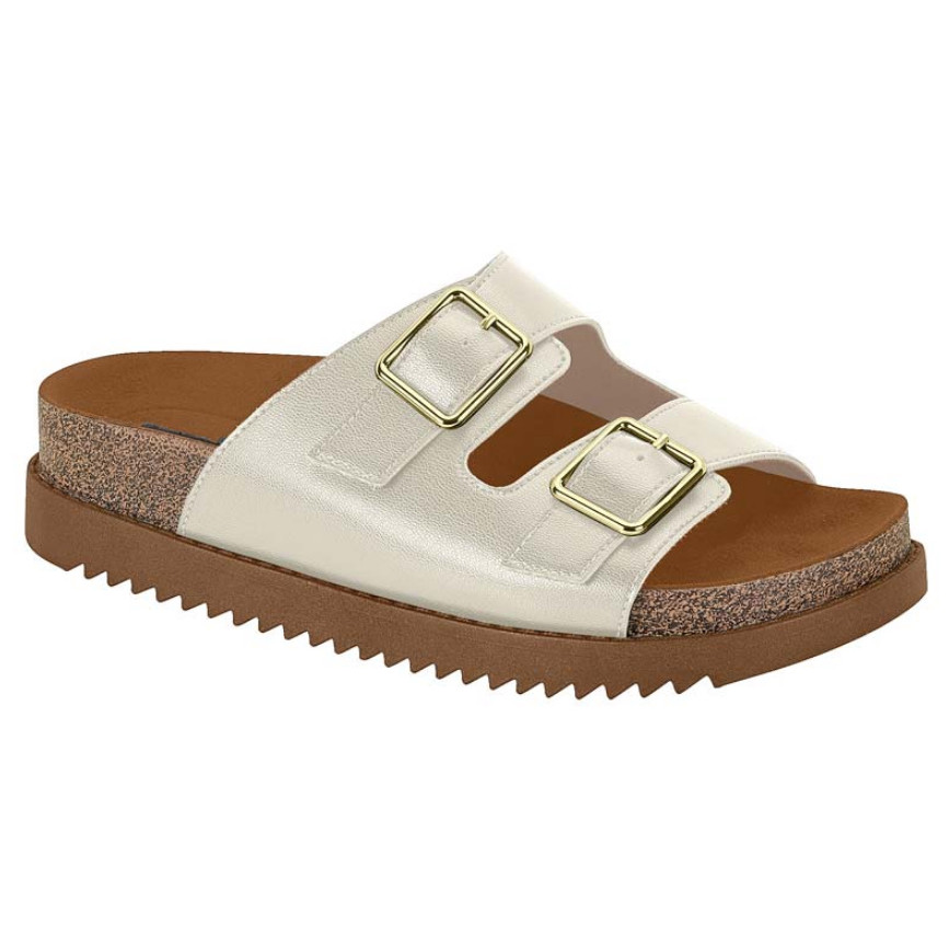 Sandália Feminina Moleca Tratorada Birken Casual Fivela 5500105