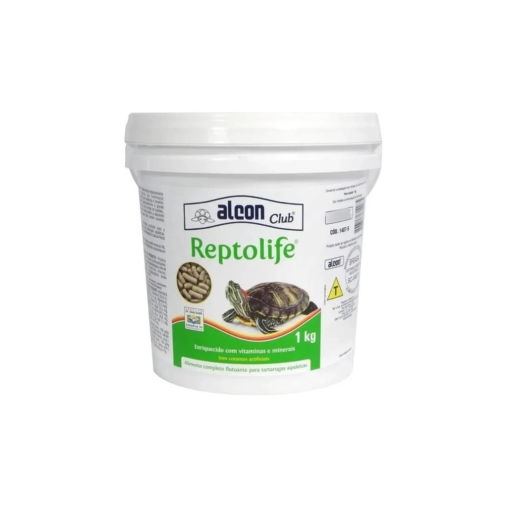 Alcon Reptolife 1kg Ração Tartarugas