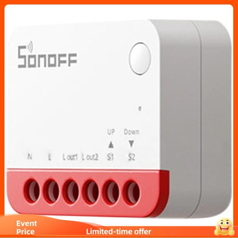 SONOFF Interruptor Inteligente Do Obturador Rolo MINI-ZBRBS Amplificador De Sinal De Cena Transformar Cortinas Via ZigBe