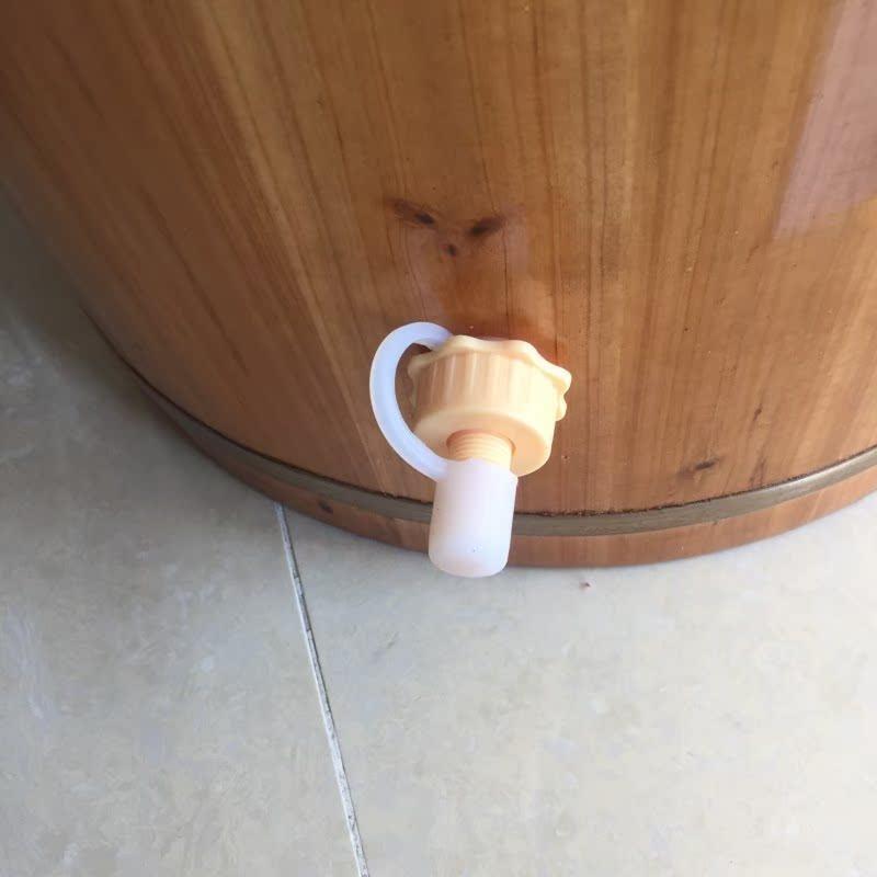 Acessórios de junta de barril de madeira para vaporizador, plugue de borracha a vapor, rolha de água, barril de banho pa