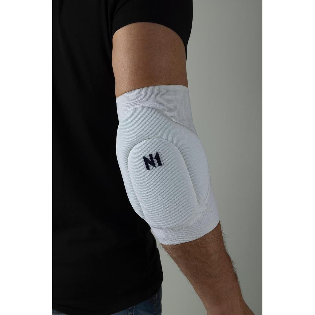 Cotoveleira Slide Ii Branca G Knit 3D Compressão Proteção Impacto Esportes N1 Sport