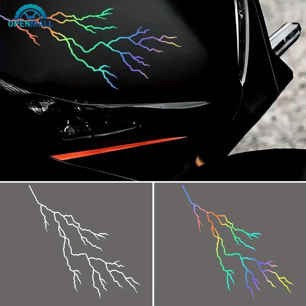 OPENMALL Motocicleta Corpo Adesivos Decoração Estilo Crack Puxar Flor À Prova Dwaterproof Água Frente Cabeça Decalque J5
