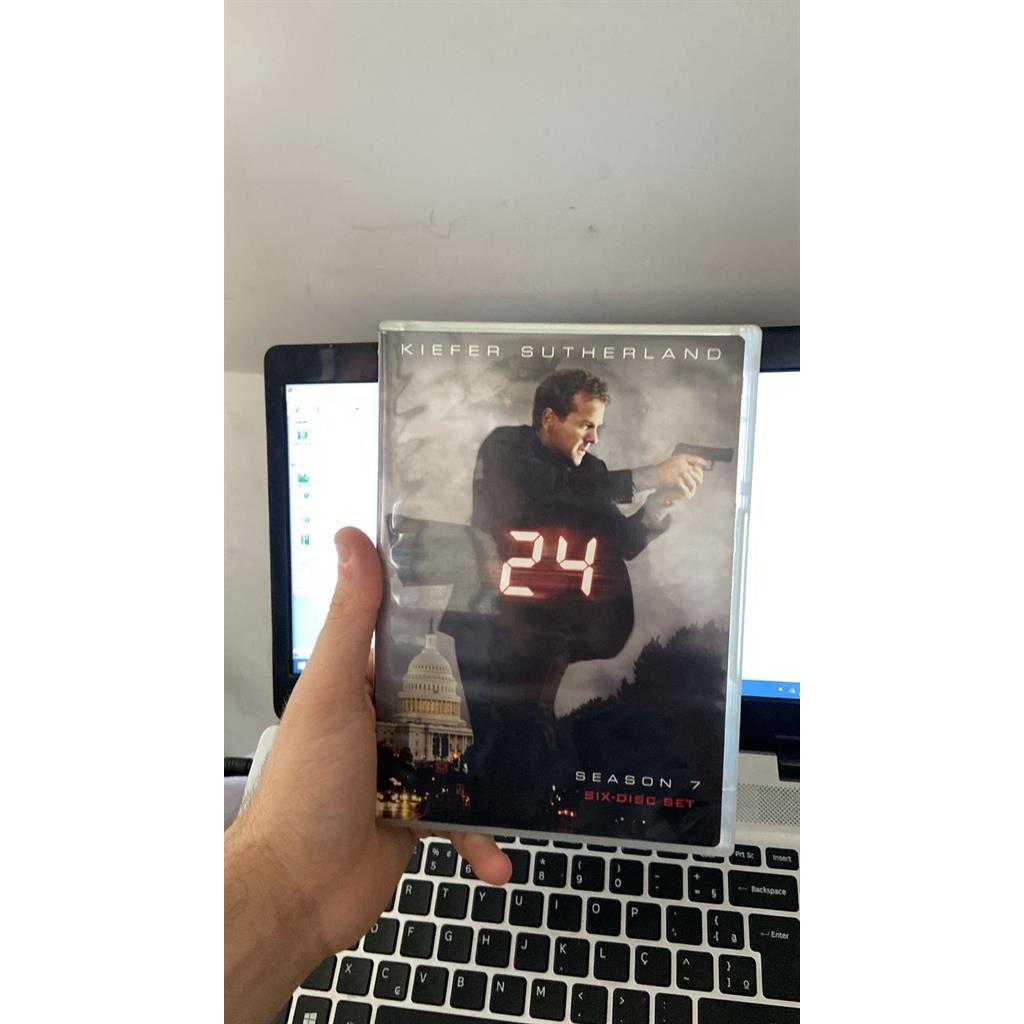 DVD 24 HOURS - SEASON 7 - SIX DISC SET - IMPORTADO direção -