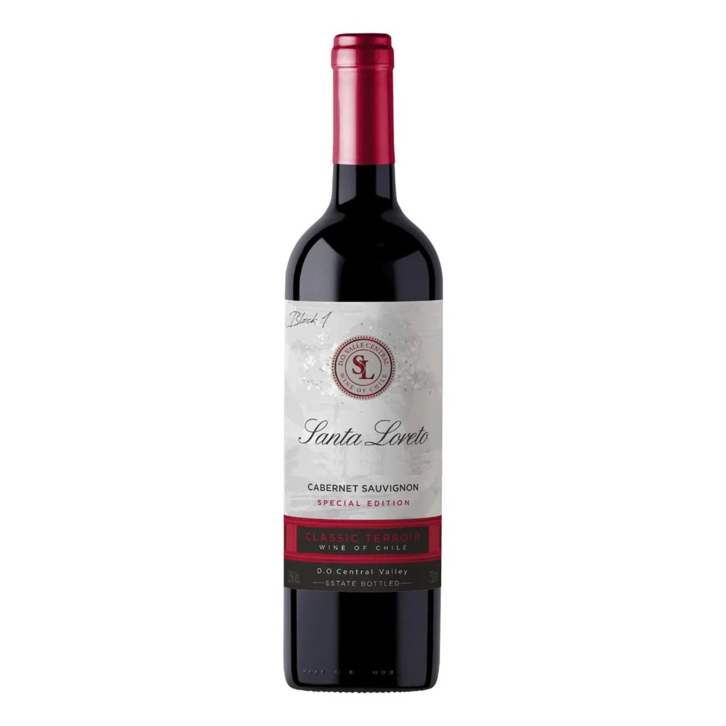 VINHO CHILE SANTA LORETO TINTO CABERNET SAUVIGNON 750 ML