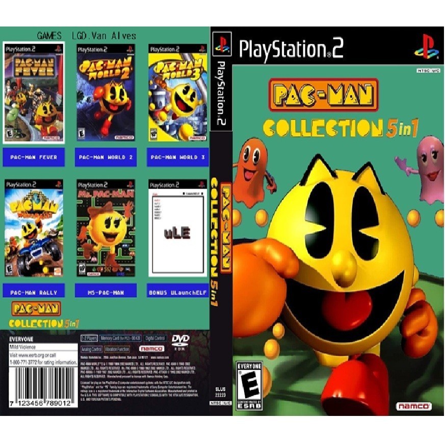 Ps2 Pac Man Collection Jogos Jogos PS2