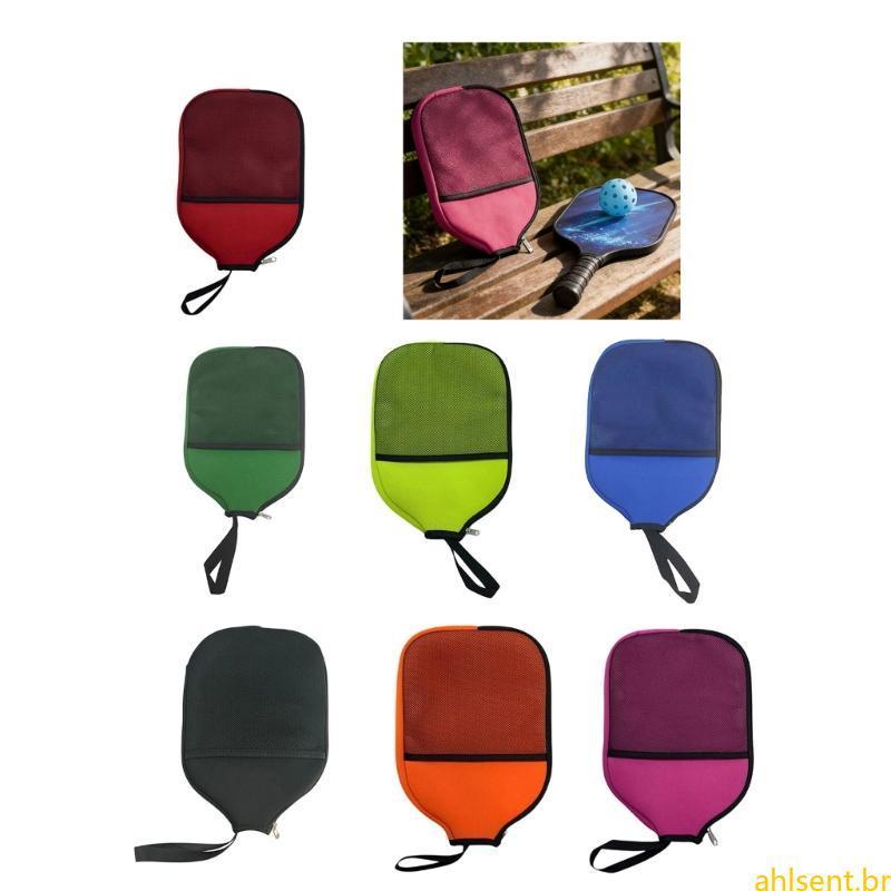 Todos Os Pickleballs Raquete Caso Saco Armazenamento Pás Capa Zíperes Design