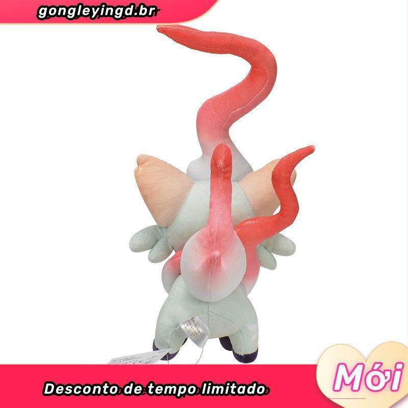 27cm Anime Pokemon Lendas Zorua Arceus Branco Vermelho Azul Hisui Brinquedos De Pelúcia Boneca Almofada Recheada Suave