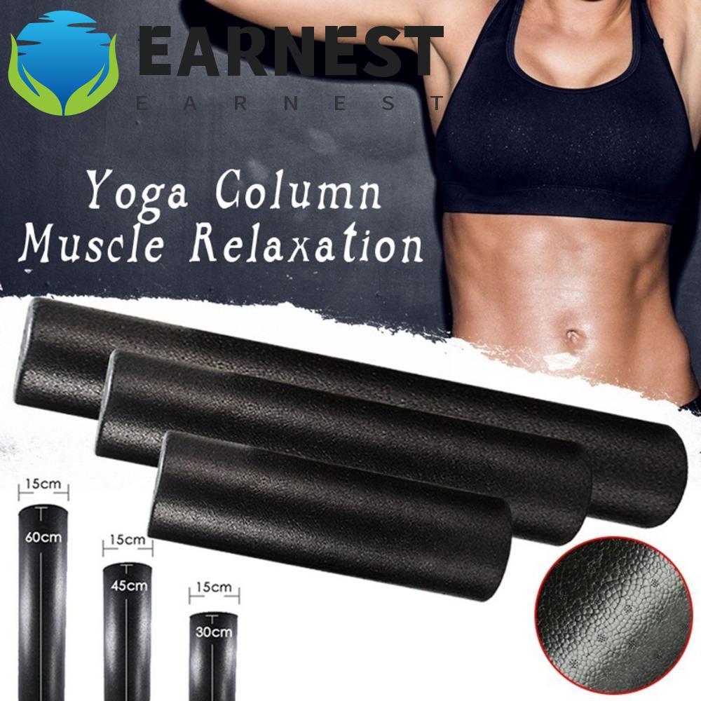EARNEST Rolo De Espuma Preto 4 Tamanhos Com Pontos De Gatilho Treinamento Massagem Crossfit Pilates