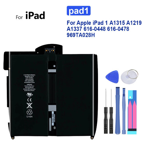 [Estoque pronto] Adequado para bateria de celular Apple/Apple iPad 1 iPad1 A1315 A1219 A1337