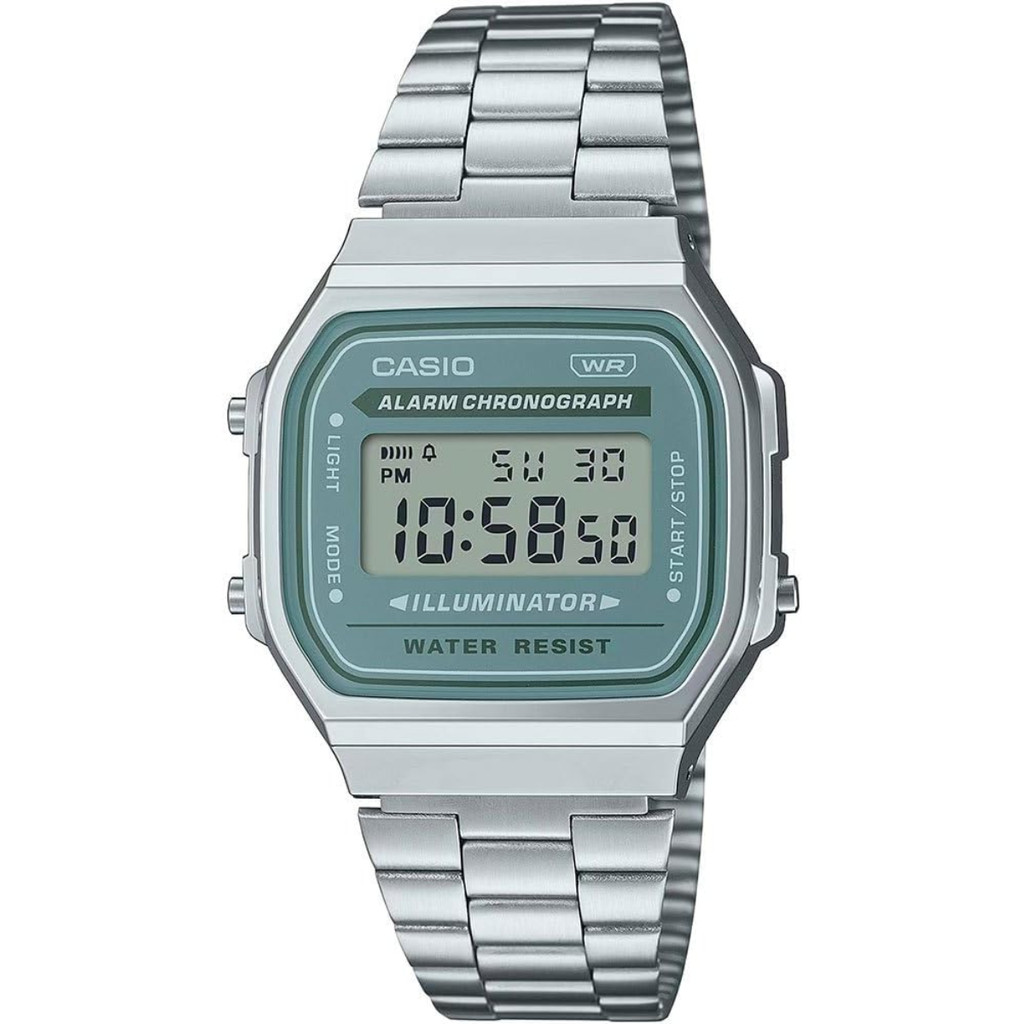 RELÓGIO CASIO UNISSEX DIGITAL VINTAGE A168WA-3AYDF