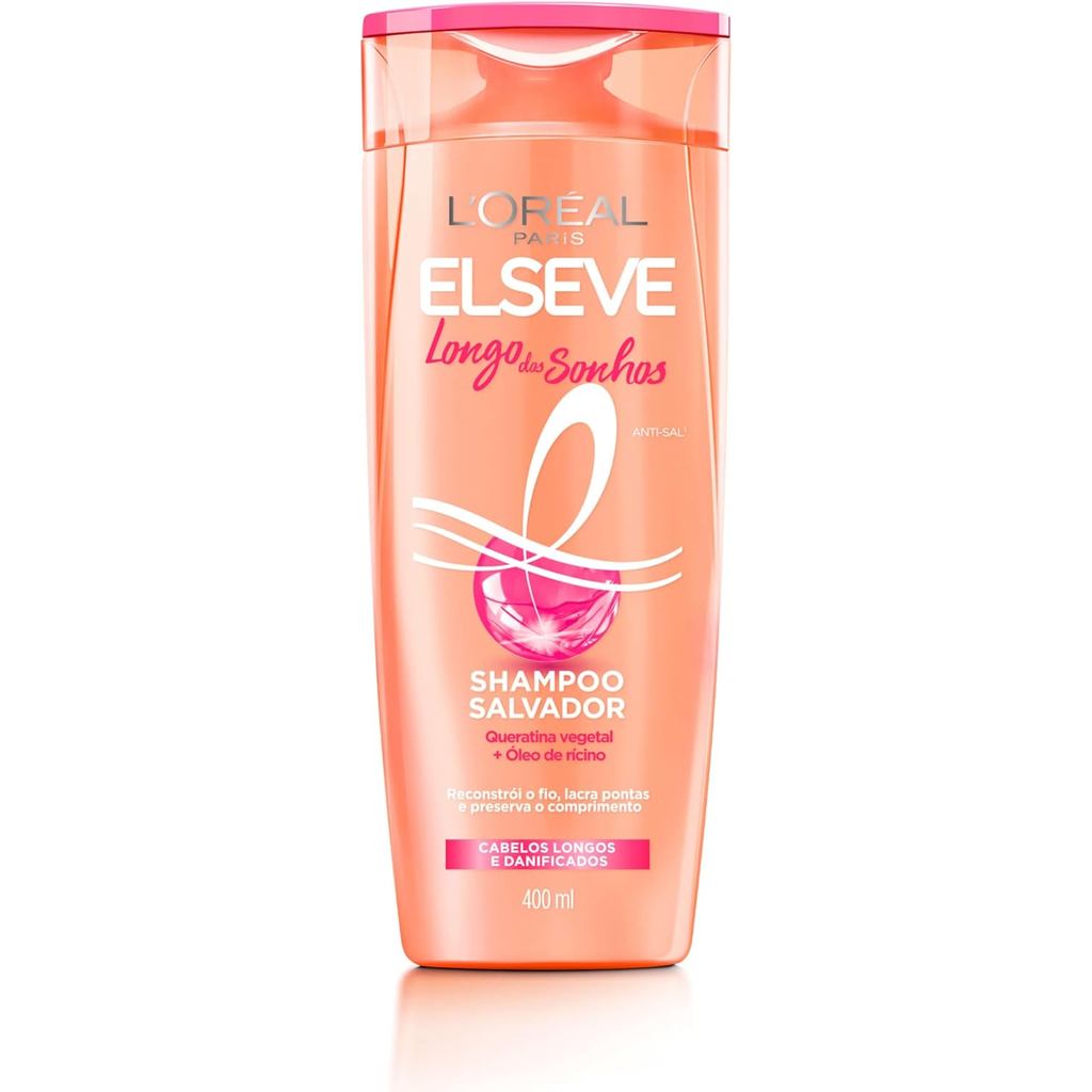 Shampoo Elseve Longo Dos Sonhos 400ml