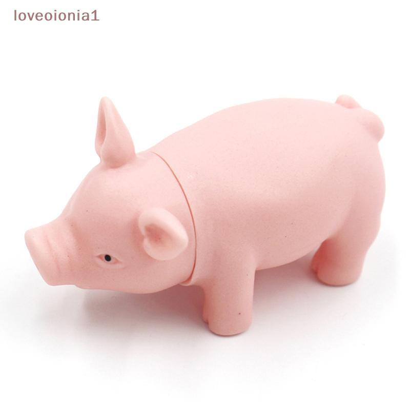 [love] 1Pc Simular Modelo De Simulação Interativa Porco Cachorro Gato Borracha Brinquedo Acessórios BR
