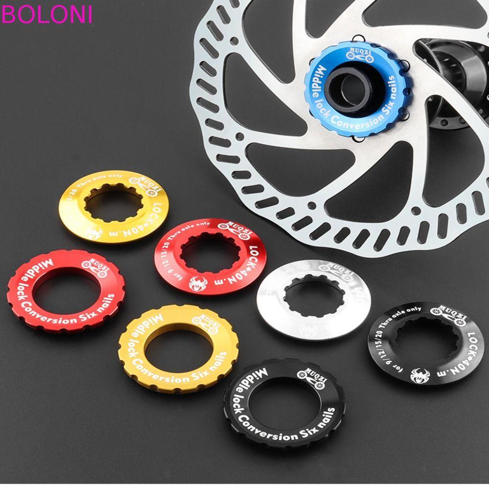 BOLONI Tampa De Bloqueio Central De Bicicleta 6 Parafusos Freio A Disco Rotor De Ferramenta Centerlock Peças Kit De Mang