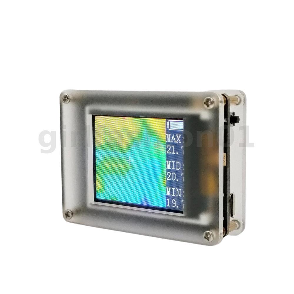 AMG8833 8x8 Termovisor Infravermelho IR Câmera De Imagem Térmica Sensor De Temperatura Tela TFT De 1.8 Polegadas 7M Dist