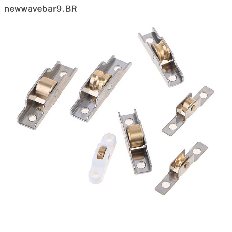 NWBR 1Pc Polia De Janela De Aço Inoxidável Porta Deslizante Rolo Corredor Roda Tra Geléia