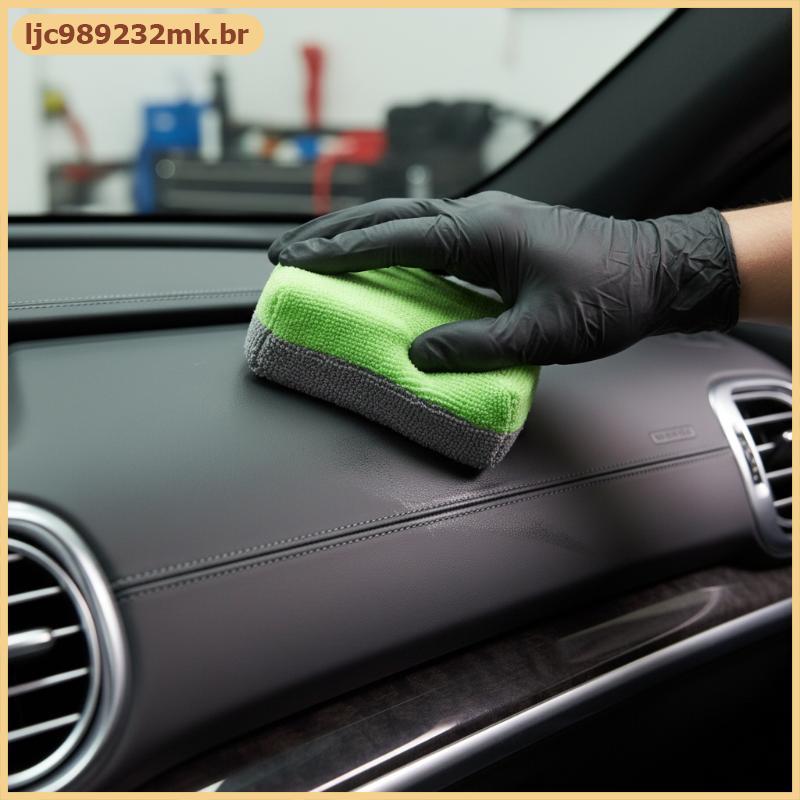 [MYBR] Almofada De Esponja Aplicadora De Microfibra Durabilidade De Longa Duração Para Cera De Carro E Polimento Fácil A