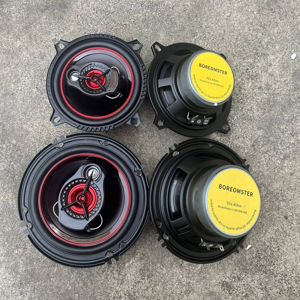 [Produtos Importados] Áudio Automotivo Usado Original: Alto-falantes coaxiais para carro de 4 polegadas, 5 polegadas, 6,