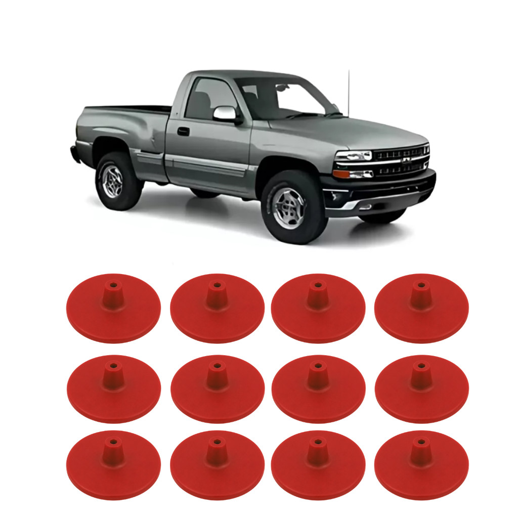 Kit Bucha Anti-ruído Separador Mola PU Silverado (todas)