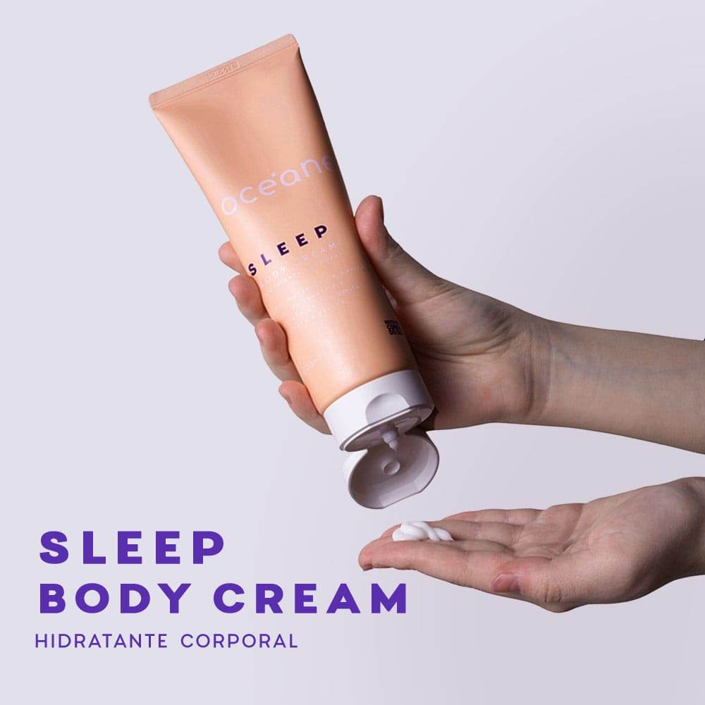 Hidratante Corporal com Camomila e Lavanda - Sleep Body Cream 200ml