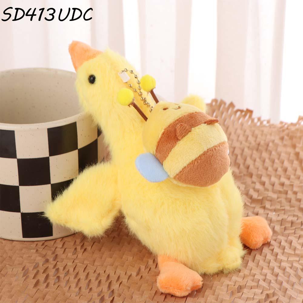 Pingente De Boneca De Pato De Abelhas SD413UDC , De Tartarugas Lagostins Podem Puxar Chaveiro De Pelúcia , Bugiganga