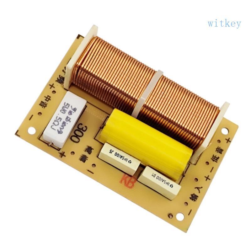 Preciso Projetado Crossover Música 3 Vias Para Alto-Falantes Home Theater E Estúdio Usando Capacitores F