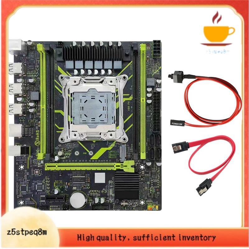 Placa-Mãe X99 P4 LGA2011 H55 Chipset Gigabit Ethernet X99 DDR4 Para Jogos Com Slots M . 2 NVME/NGFF