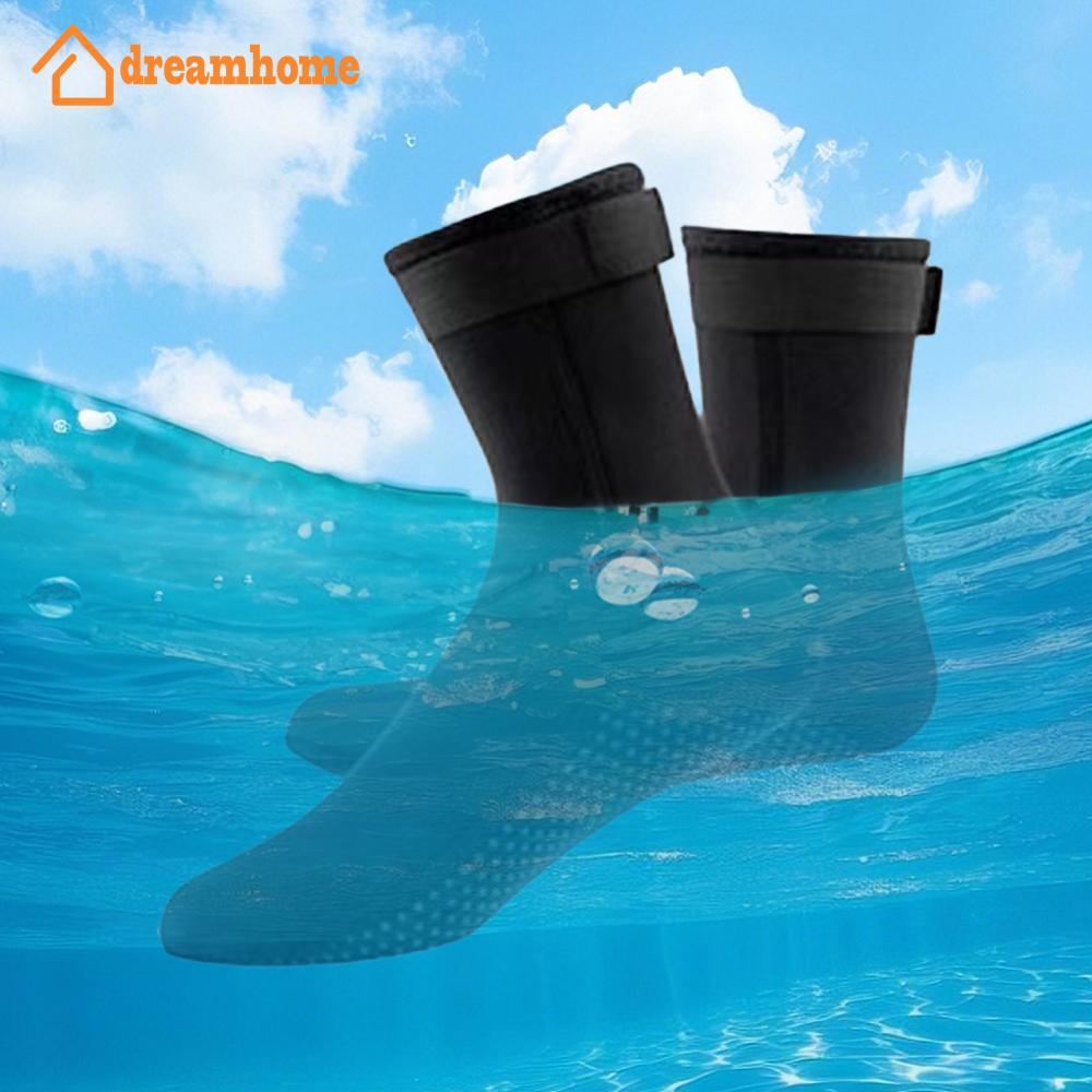 DREAMHOME 1 Par 3MM Profissional Meia Panturrilha Meias De Mergulho Antiderrapante Resistente Ao Desgaste Quente Surf Eq