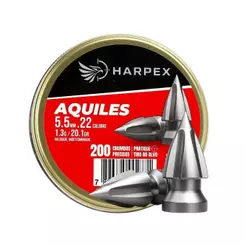 Chumbinho Harpex Aquiles Alta Perfuração 5.5mm (.22) - 200un