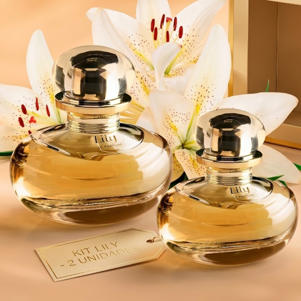 Kit 1 a 2 Perfumes Femininos Liillly Luxo | Elegância, Atração e Poder Masculino Envio Imediato 24h