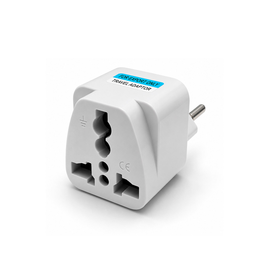 Adaptador Tomada Universal 2 Pinos Plugue Elétricos 10A