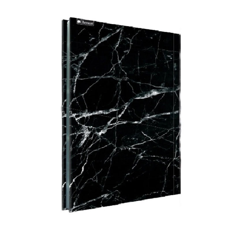Pasta catálogo ofício 5768 Mineral Black com 25 plásticos Chies