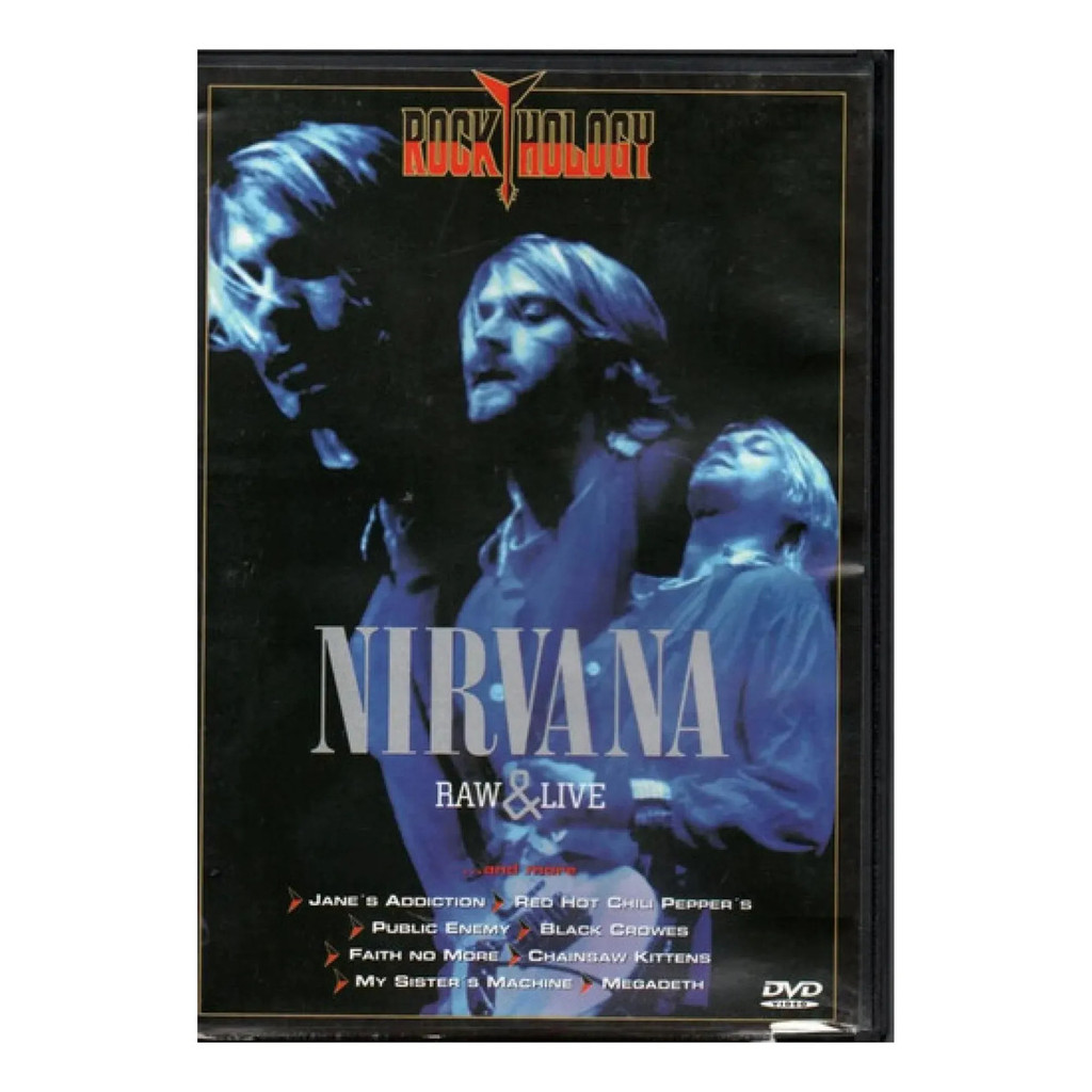 Dvd Nirvana - Raw&amp;live