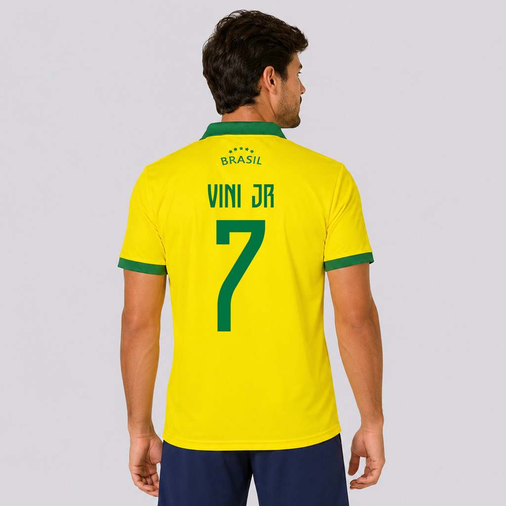 Polo Brasil Penta Amarela 7 Vini Jr