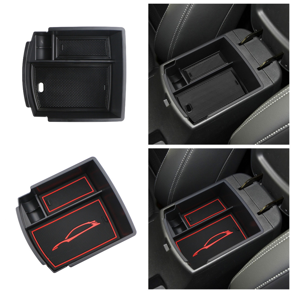 Caixa De Armazenamento De Apoio De Braço Do Console Central Carro Para Hyundai Kona Kauai 2017 2018 2019 2020 (Não Adequ